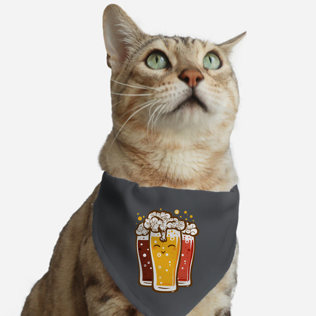 Beers And Cats-cat adjustable pet collar-erion_designs