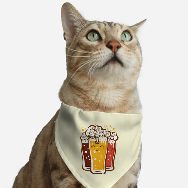 Beers And Cats-cat adjustable pet collar-erion_designs