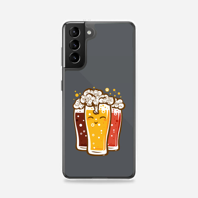 Beers And Cats-samsung snap phone case-erion_designs
