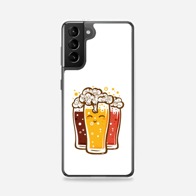 Beers And Cats-samsung snap phone case-erion_designs