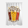 Beers And Cats-none polyester shower curtain-erion_designs