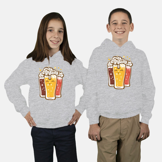 Beers And Cats-youth pullover sweatshirt-erion_designs