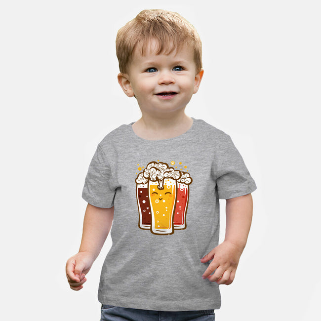 Beers And Cats-baby basic tee-erion_designs