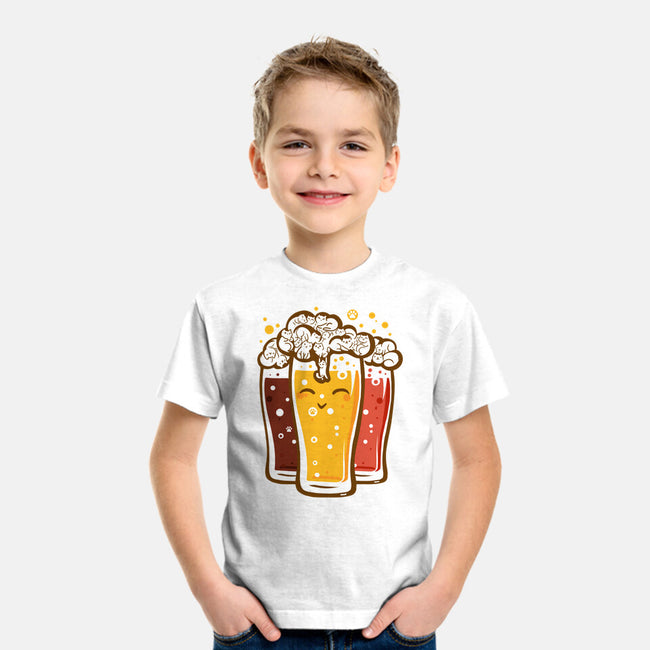 Beers And Cats-youth basic tee-erion_designs