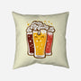 Beers And Cats-none removable cover w insert throw pillow-erion_designs