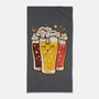 Beers And Cats-none beach towel-erion_designs