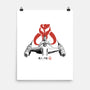 Ink Starfighter-none matte poster-retrodivision