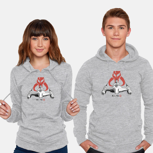 Ink Starfighter-unisex pullover sweatshirt-retrodivision