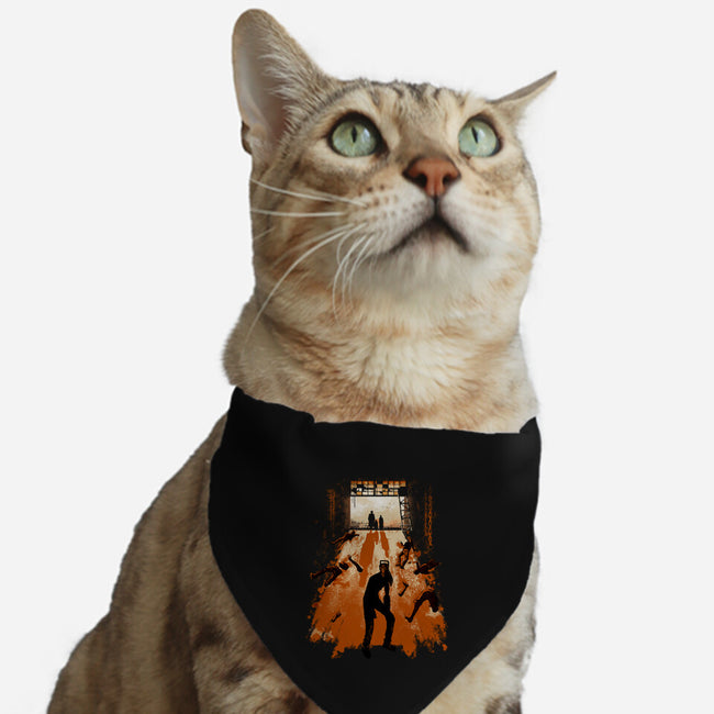The Devil Hunter-cat adjustable pet collar-IKILO
