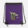 Fluffy Anzellan-none drawstring bag-xMorfina