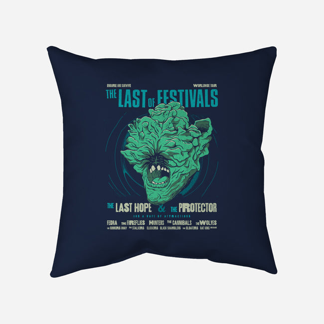 The Last Of Festivals-none removable cover w insert throw pillow-zawitees