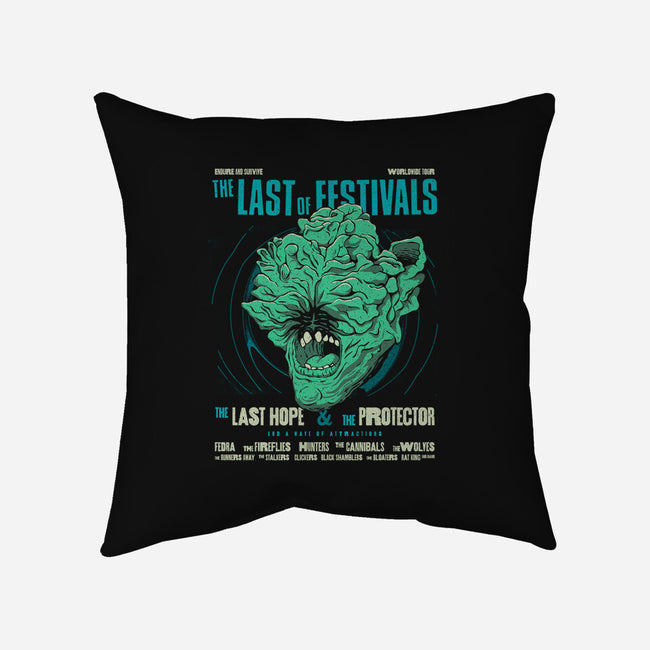 The Last Of Festivals-none removable cover throw pillow-zawitees
