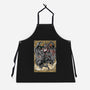 Mighty Red Dragon-unisex kitchen apron-Guilherme magno de oliveira