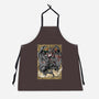 Mighty Red Dragon-unisex kitchen apron-Guilherme magno de oliveira