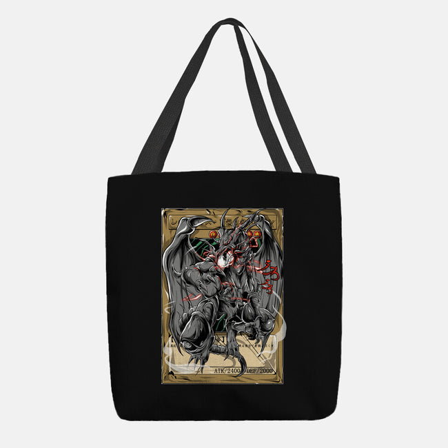 Mighty Red Dragon-none basic tote bag-Guilherme magno de oliveira