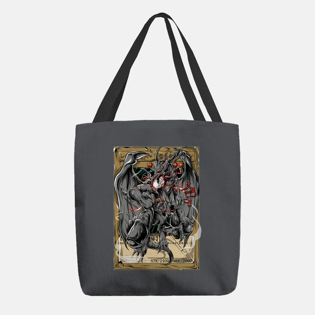 Mighty Red Dragon-none basic tote bag-Guilherme magno de oliveira