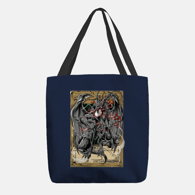 Mighty Red Dragon-none basic tote bag-Guilherme magno de oliveira