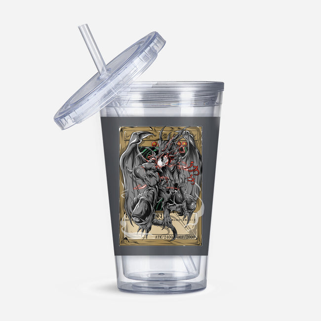 Mighty Red Dragon-none acrylic tumbler drinkware-Guilherme magno de oliveira