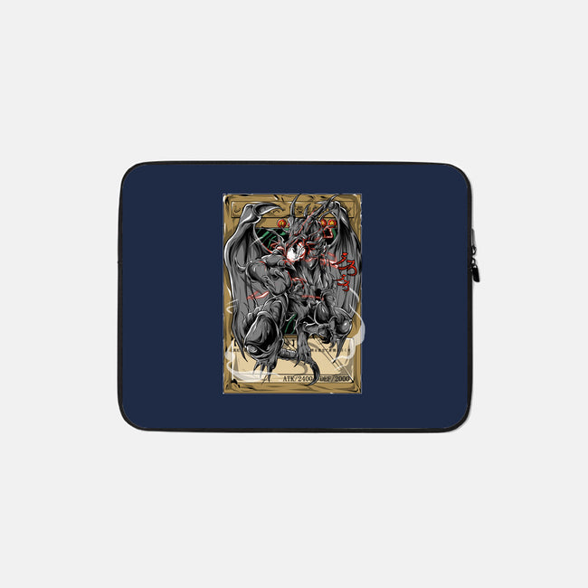 Mighty Red Dragon-none zippered laptop sleeve-Guilherme magno de oliveira