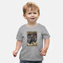 Mighty Red Dragon-baby basic tee-Guilherme magno de oliveira