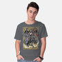 Mighty Red Dragon-mens basic tee-Guilherme magno de oliveira