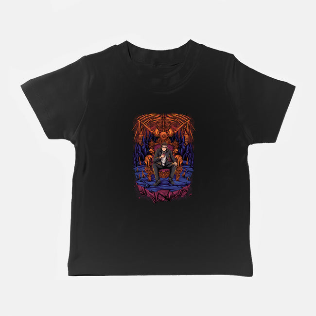 Eren's Throne-baby basic tee-alanside