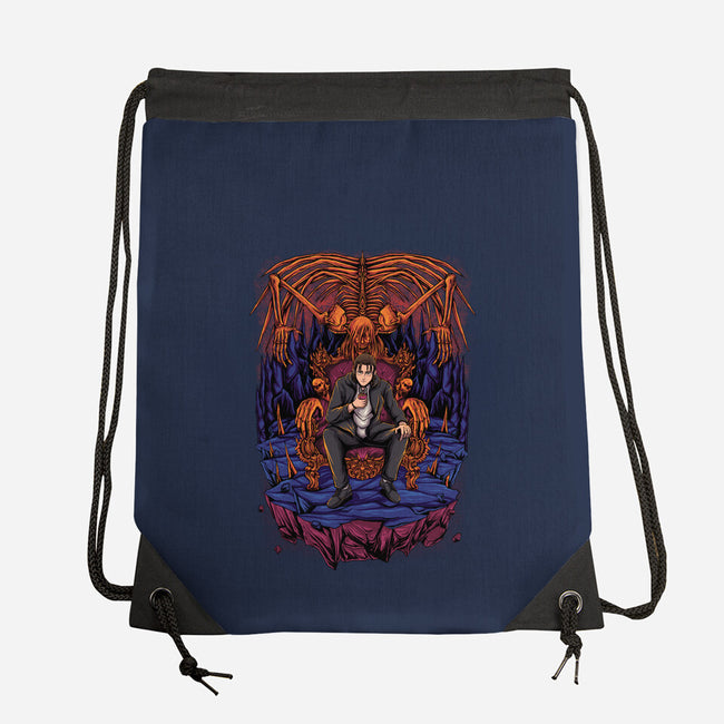 Eren's Throne-none drawstring bag-alanside