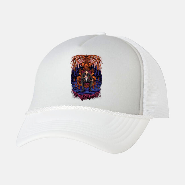 Eren's Throne-unisex trucker hat-alanside