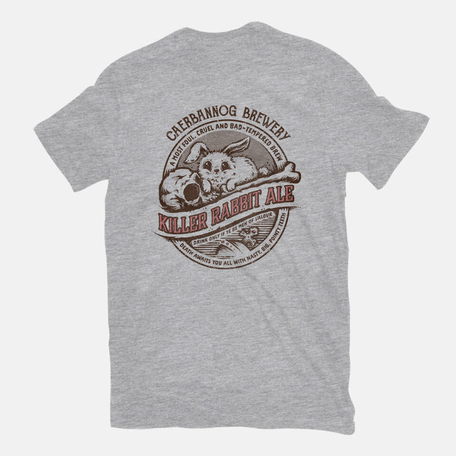 Killer Rabbit Ale-unisex basic tee-kg07
