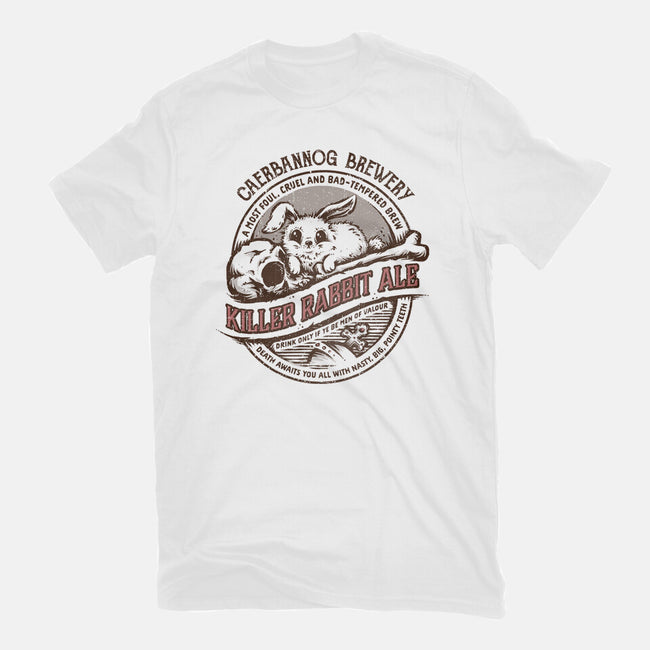 Killer Rabbit Ale-unisex basic tee-kg07