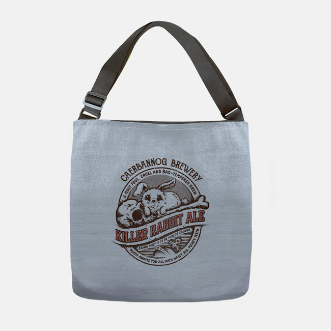 Killer Rabbit Ale-none adjustable tote bag-kg07