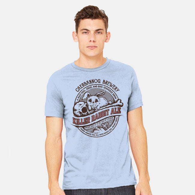 Killer Rabbit Ale-mens heavyweight tee-kg07