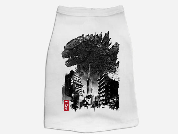 Godzilla Sumi-e