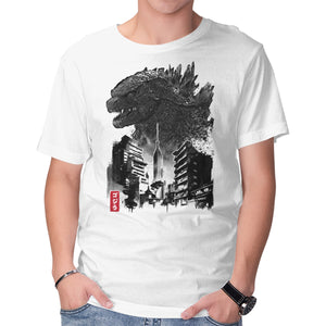 Godzilla Sumi-e