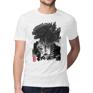 Godzilla Sumi-e