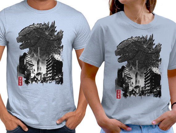 Godzilla Sumi-e