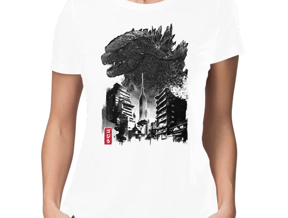 Godzilla Sumi-e