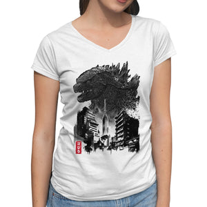Godzilla Sumi-e