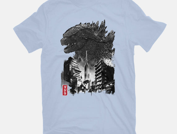 Godzilla Sumi-e