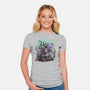 Magical Beasts-womens fitted tee-fanfabio