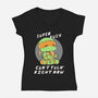 Super Busy-womens v-neck tee-naomori