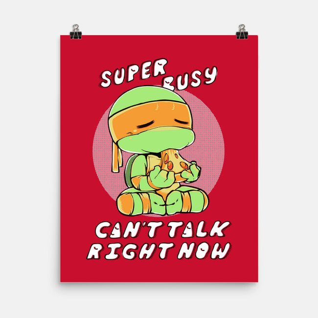 Super Busy-none matte poster-naomori