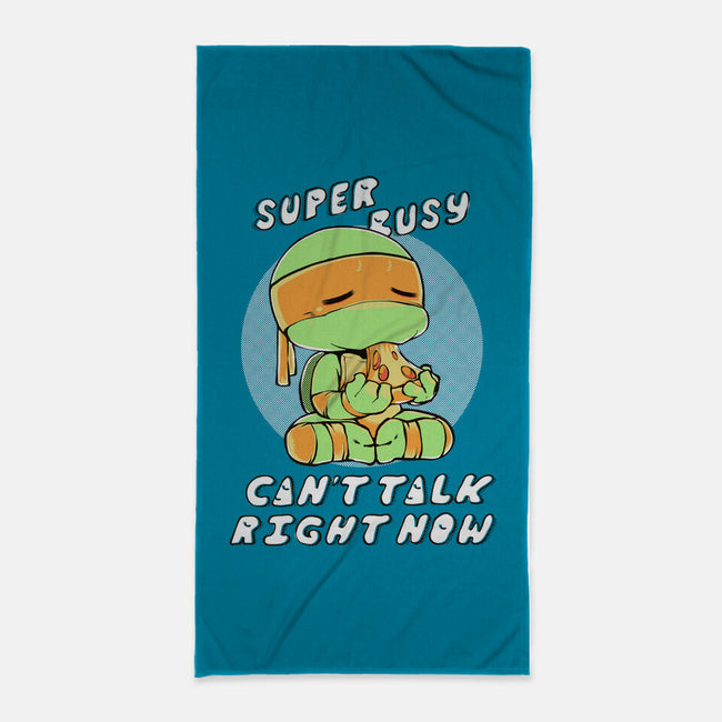 Super Busy-none beach towel-naomori