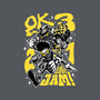 Cowboy Jam-womens v-neck tee-demonigote