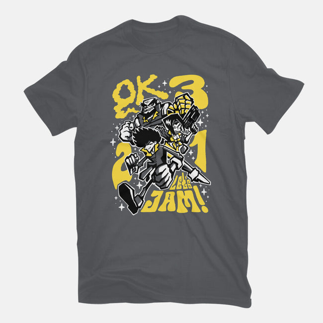 Cowboy Jam-mens heavyweight tee-demonigote