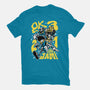Cowboy Jam-womens fitted tee-demonigote
