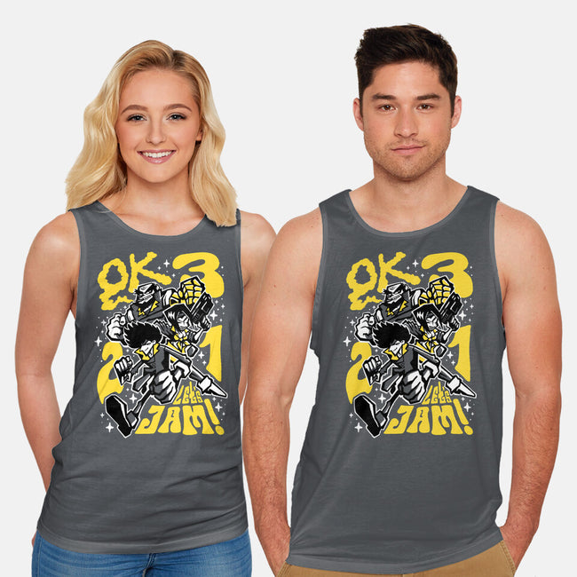 Cowboy Jam-unisex basic tank-demonigote