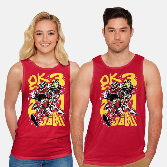 Cowboy Jam-unisex basic tank-demonigote