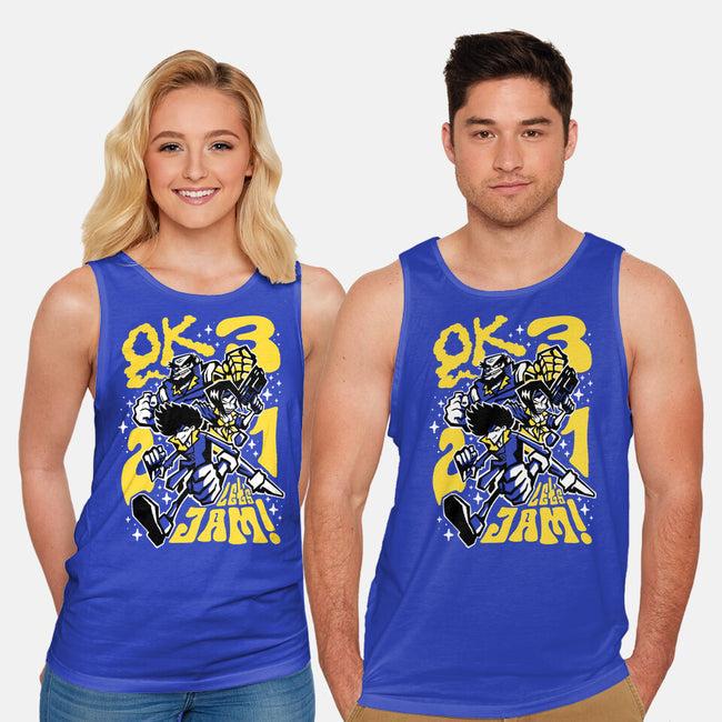 Cowboy Jam-unisex basic tank-demonigote