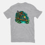 Barret And Cloud-womens fitted tee-demonigote